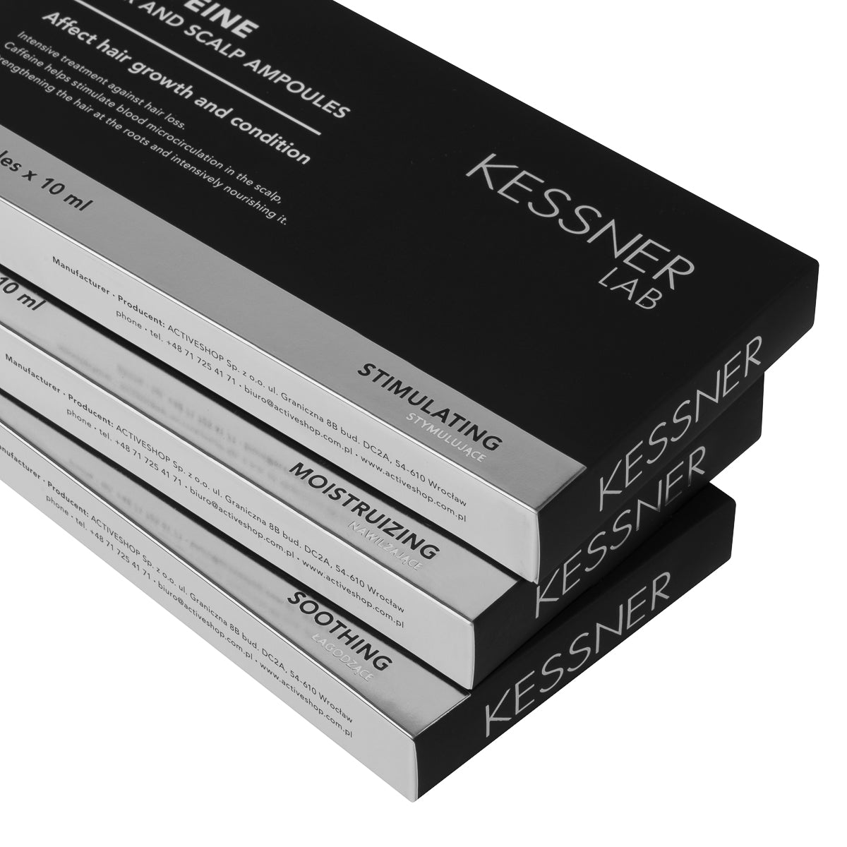 KESSNER LAB Prebiotic ampoules for scalp and hair 10 x 10 ml - BVShop