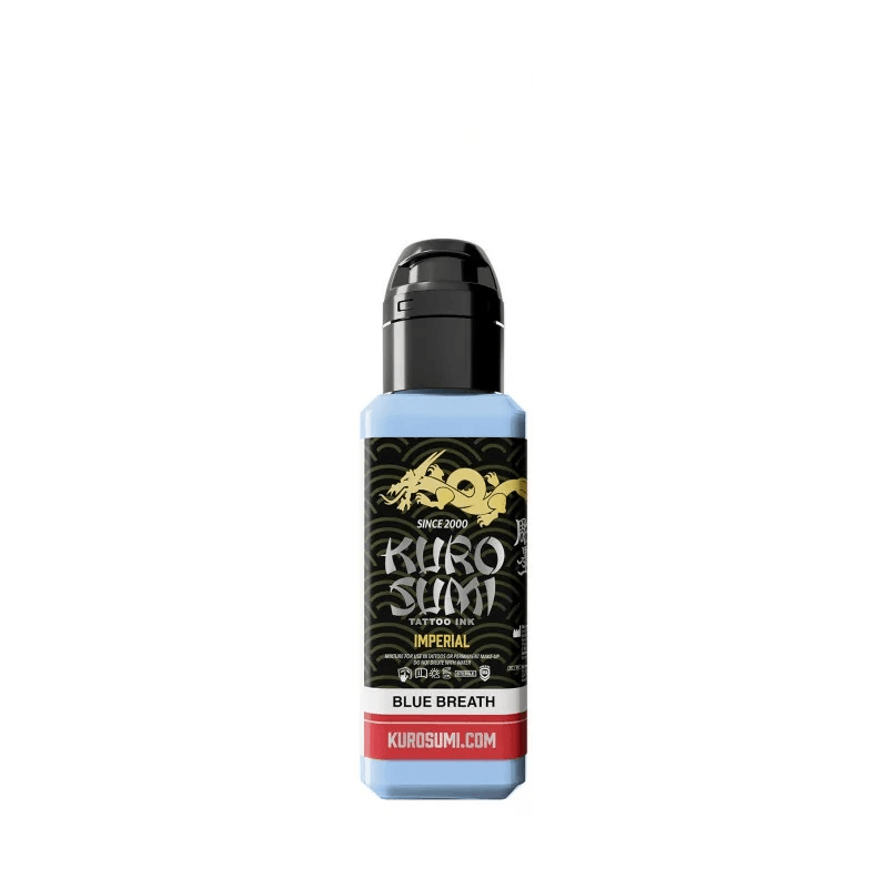 Kuro Sumi Imperial Tattoo Ink Blue Breath