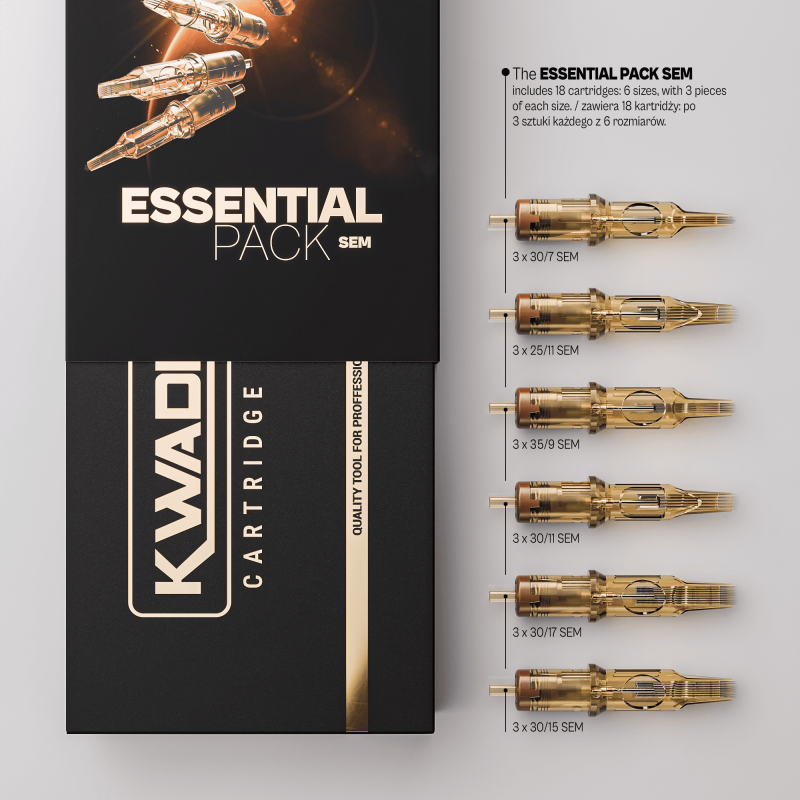Kwadron Cartridge System SEM Essential Pack 18 pcs. - BVShop
