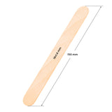 Large wooden spatula 150x18x1.8mm - 50 pieces - BVShop