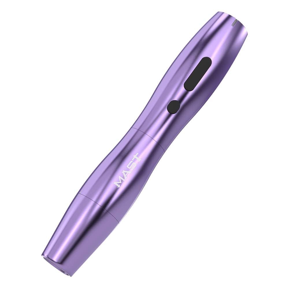 Máquina Sem Fios Mast P20 Roxa para Tatuagem e PMU
