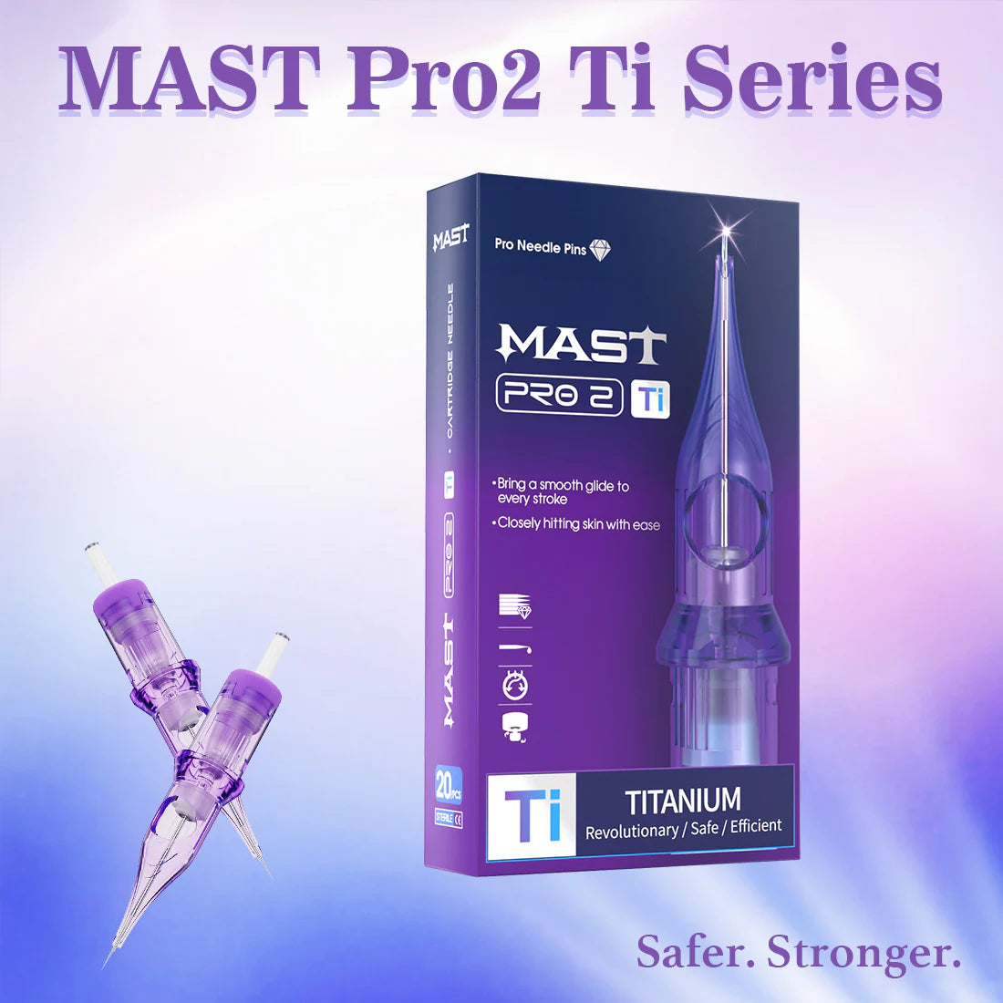 Cartuchos Mast Pro 2 Ti Round Liner