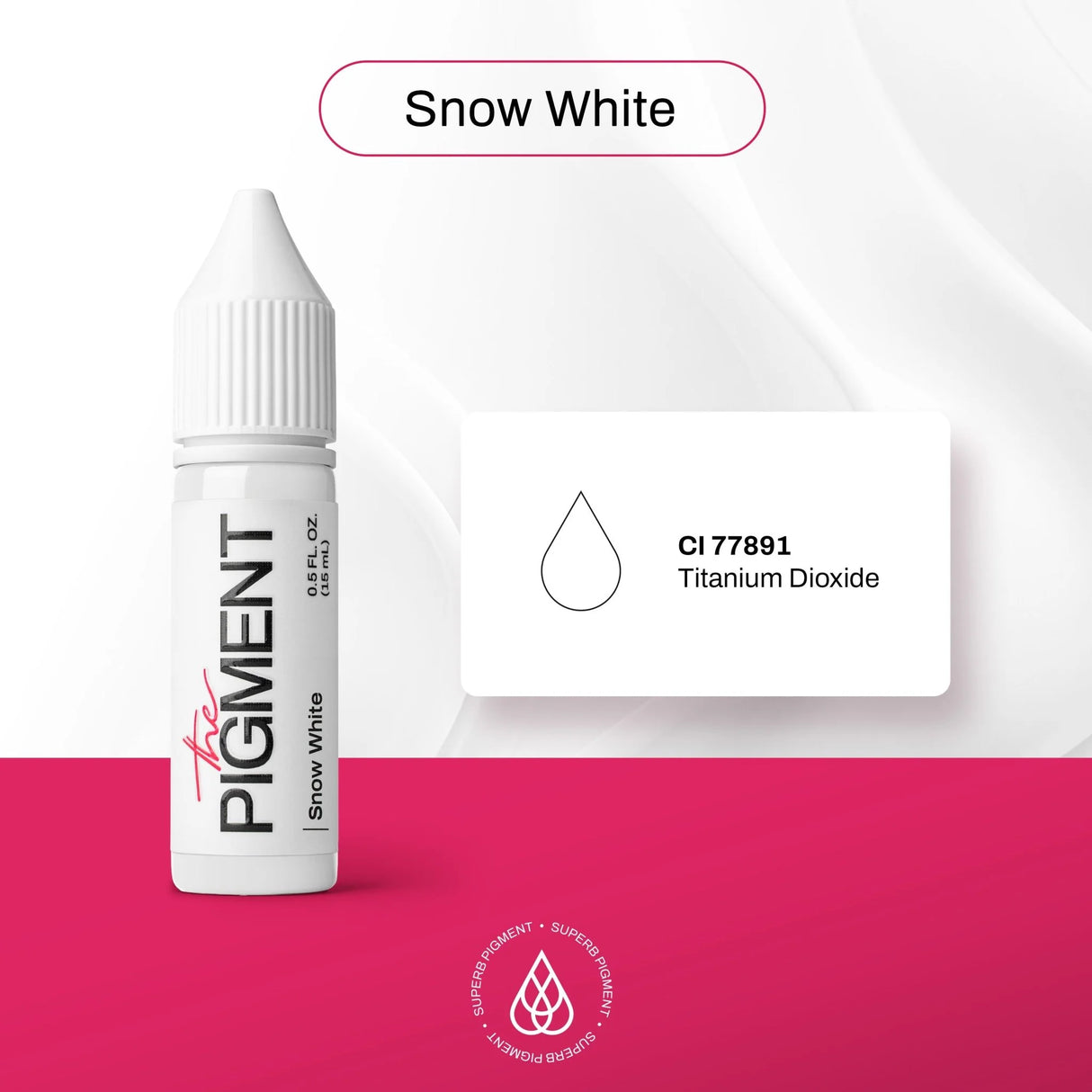 The Pigment Snow White Corrector Pigmento (15ml)