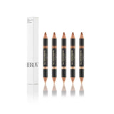 Mrs Highbrow Highlighting Duo Brow Pencil 03 Caramel - BVShop