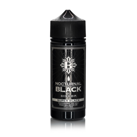 Nocturnal By Bishop Super Black 118ml — frasco sobre fundo branco
