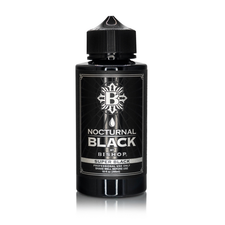Nocturnal By Bishop Super Black 295ml — frasco sobre fundo branco
