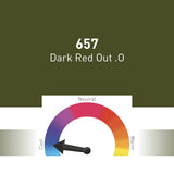 Nouveau Contour Organic Line Corrector Pigment 657-Dark Red OUT.O 10ml - BVShop
