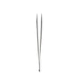 Nouveau Lashes fine point tweezers for eyelash application, featuring precision tips for accurate lash placement.
