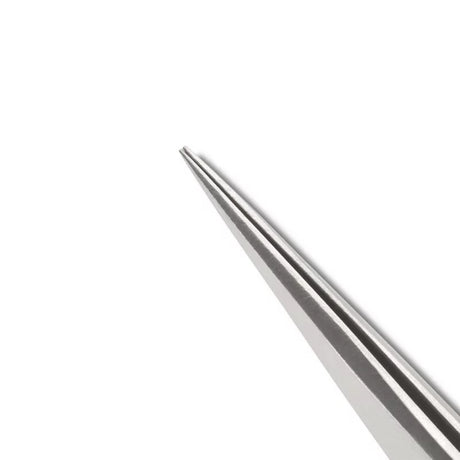 Nouveau Lashes Fine Point Tweezers with precision tips for eyelash extension application or grooming.