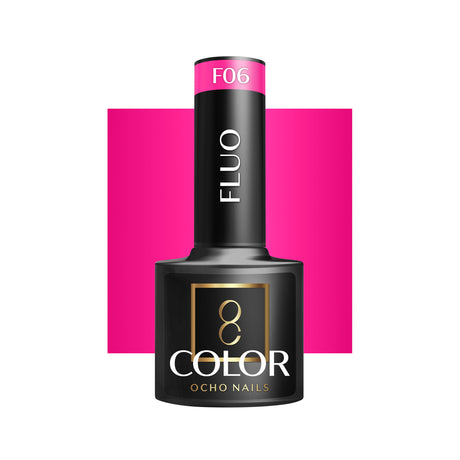 OCHO NAILS Hybrid nail polish fluo F06 -5 g - BVShop