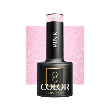 OCHO NAILS Hybrid nail polish pink 303 -5 g - BVShop