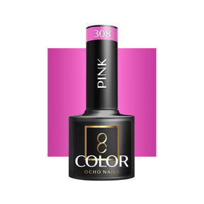 OCHO NAILS Hybrid nail polish pink 308 -5 g - BVShop