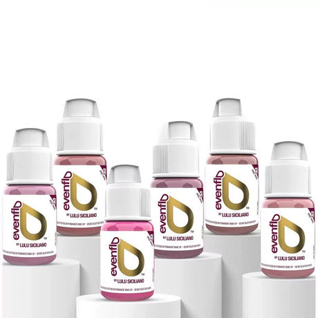 Perma Blend True Lips set with six professional lip pigments