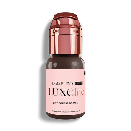 Perma Blend Luxe Lite Forest Brown PMU pigment 15ml bottle