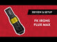 FK Irons Flux Max Com 1x PowerBolt II – Stealth