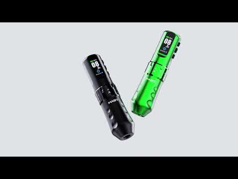 Máquina de Tatuar Sem Fios Mast Flip 4 Pro Preta