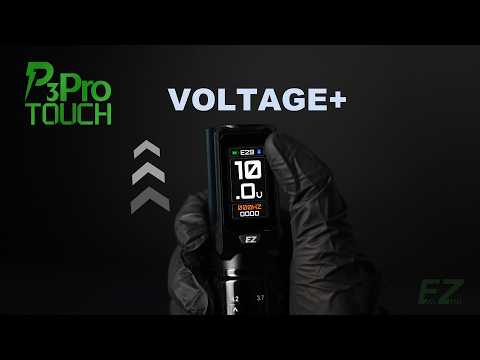 Máquina de Tatuagem Sem Fios EZ P3 Pro Touch Ecrã Tátil