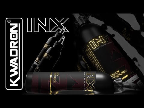 Pigmento de tatuagem Kwadron Inx Enriched Black Outlinex 240ml