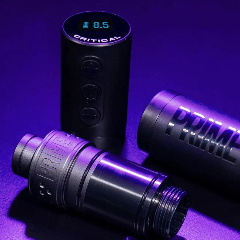 Prime X Critical Tattoo Máquina Sem Fios Caneta Conjunto Completo