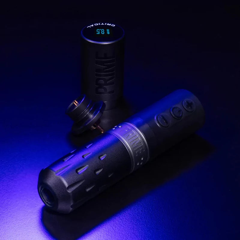 Prime X Critical Tattoo Máquina Sem Fios Caneta Conjunto Completo