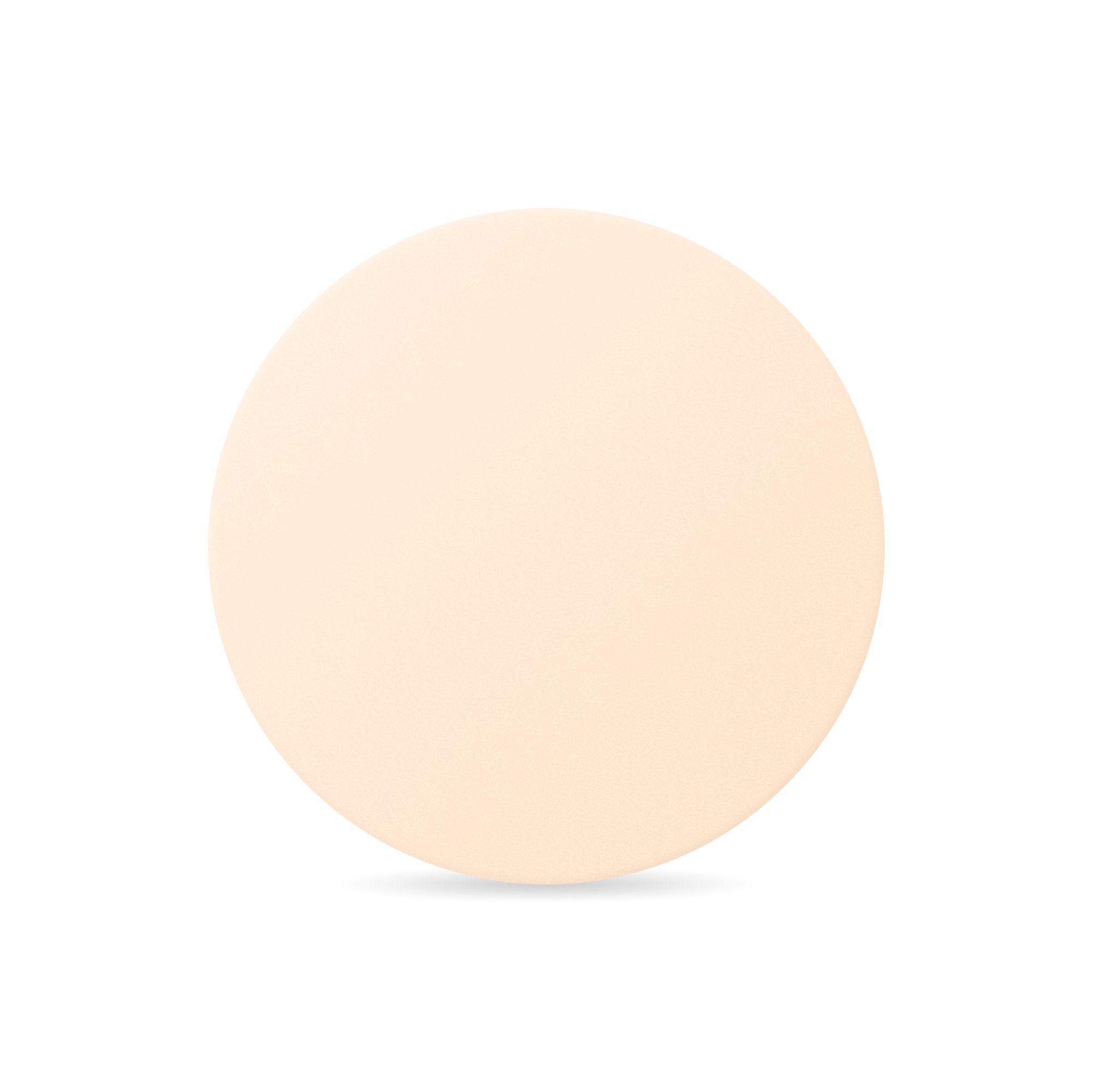 Swiss Color Tapete de Prática Soft Skin Redondo 4 unidades