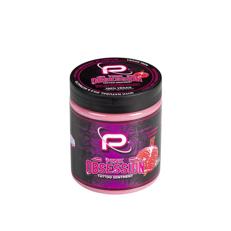 Proton Colours Pink Obsession Ointment 250ml jar with pink label and product name on the front.