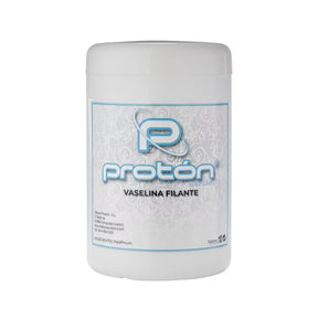 Proton Vaselin 1000ml container showing clear, smooth petroleum jelly suitable for skin moisturizing and soothing.