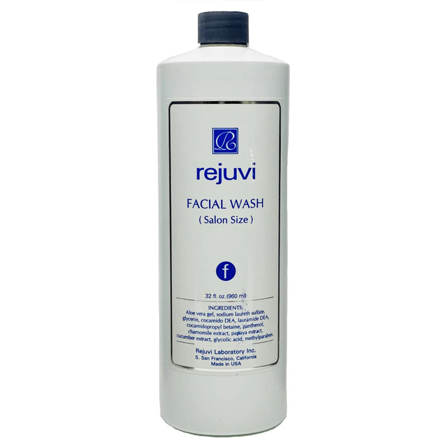 Rejuvi f Gel De Limpeza Facial Espumante 960ml, Frasco com tampa
