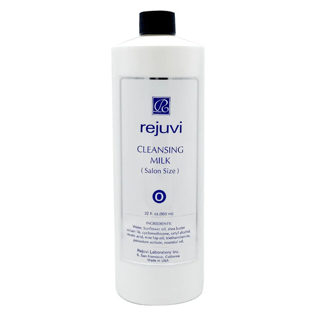 Rejuvi o Leite De Limpeza 960ml – Frasco, rótulo frontal