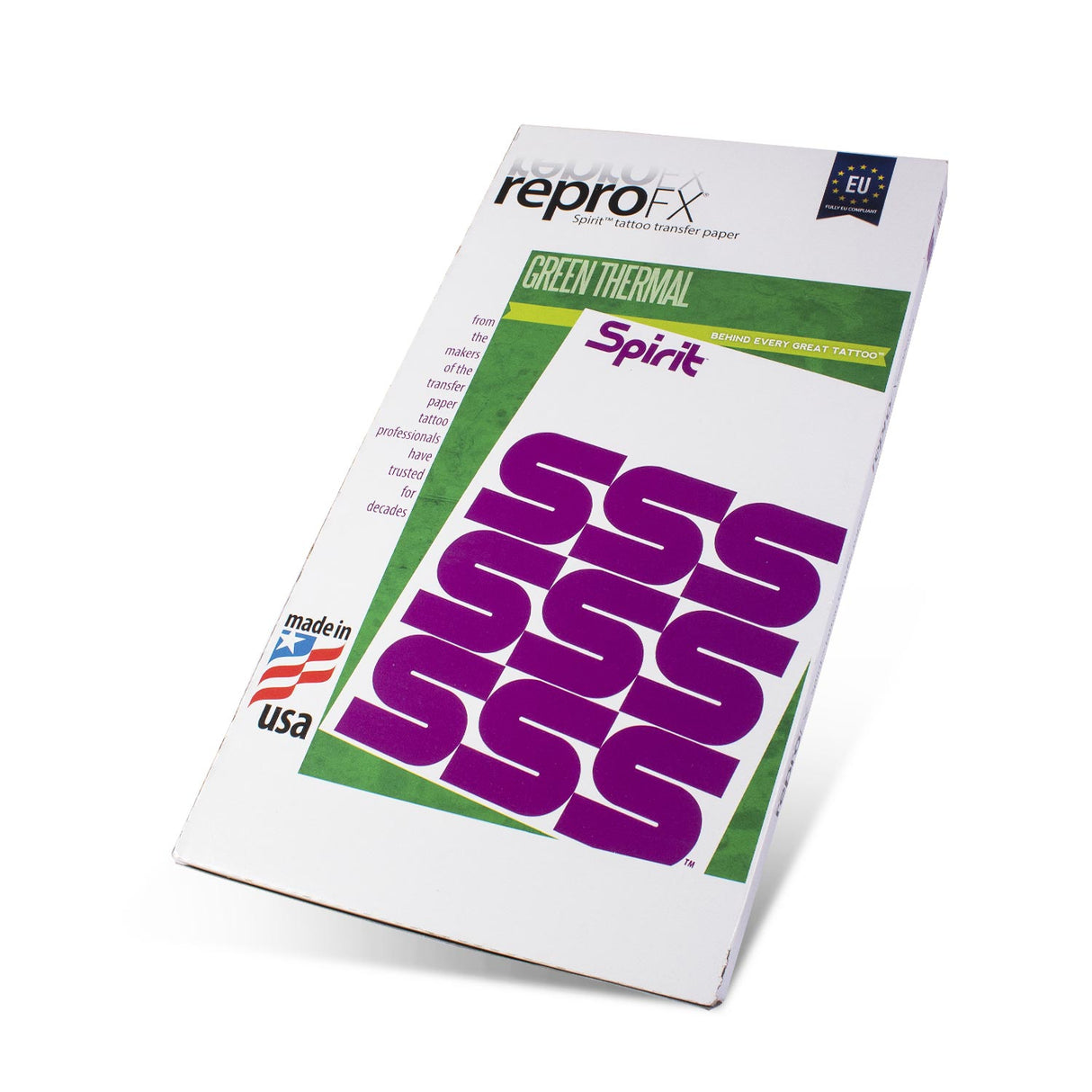 Papel Estêncil para Hectógrafo ReproFX Spirit Verde Térmico (8,5" × 14")