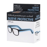 SAFETY FOIL GLASSES 200 PCS. - BVShop