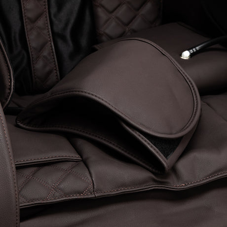 Sakura massage chair 306A wooden leather - BVShop