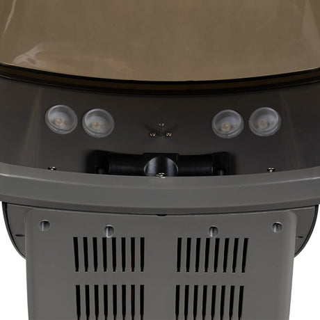 Silver standing hairdressing sauna with active ozone - BVShop