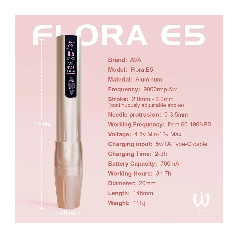 Soulnova Flora E5 PMU machine accessories