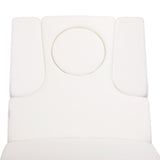 Spa cosmetic couch azzurro 815b in shiny white - BVShop