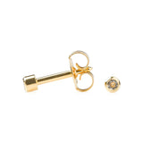 Brinco Studex April Crystal Bezel