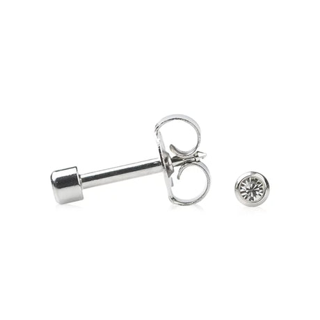 Brinco Studex April Crystal Bezel