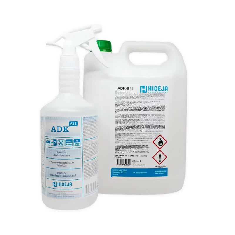 Desinfetante para Superfícies e Ferramentas ADK-611 1L/5L