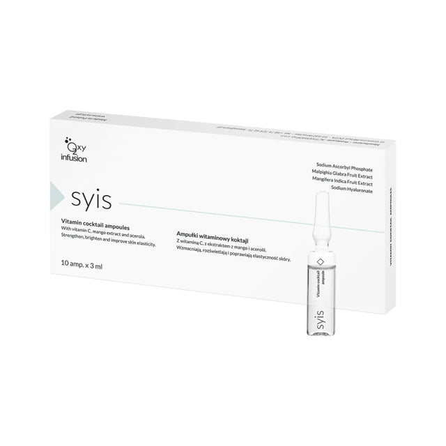 SYIS Vitamin Ampoule Cocktail 10x3ml - BVShop