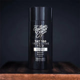 Tattoo Eazer protective tattoo film, 15cm by 10m, covering a fresh tattoo to protect and promote healing.