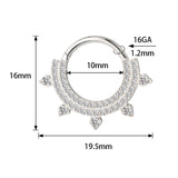 Anel Duplo com Revestimento em Titânio