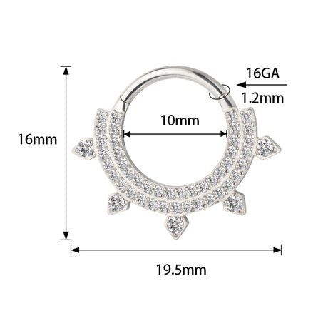 Anel Duplo com Revestimento em Titânio