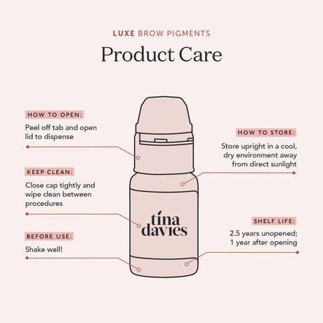 Tina Davies LUXE Dark Brown Pigments 15ml - BVShop