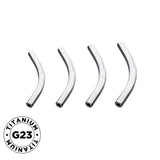 Barra Curvada Titan para Piercing