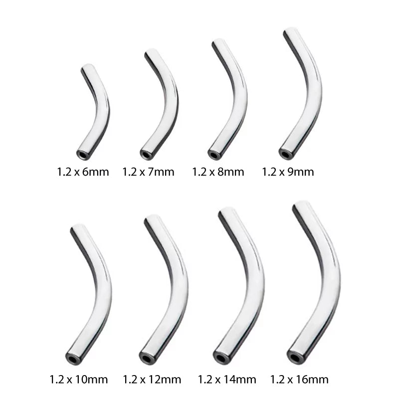 Barra Curvada Titan para Piercing