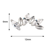 Anel de Titânio Alternativo Marquise