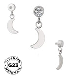 Anel de Titânio Lua