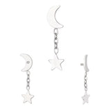 Anel de Titânio Moonstar