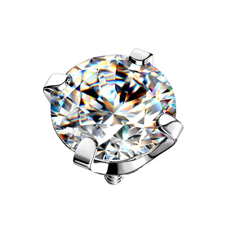 Pontas de Anel de Titânio com Bisel de Zircónia