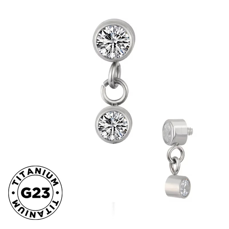 Anel de Titânio com Dupla Biselagem